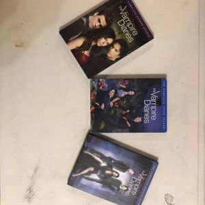 The Vampire Diaries Seasons 2, 3, and 4 DVD sets